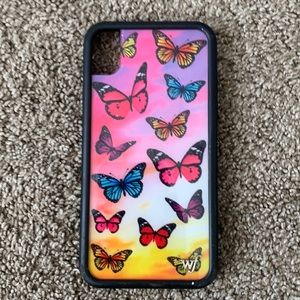 Wildflower Rainbow Butterfly Case XR
